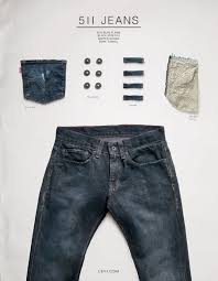 Levi S Go Forth Workwear Product Ads 511 Jeans Print Ad