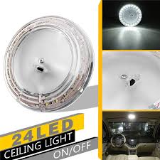 Dream Lighting 12v Led Round Lights For Caravan Motorhome Campervan Cool White Lighting Automotive