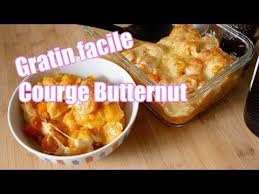 Gratin De Courge Butternut Facile Youtube Recipes Butternut Food