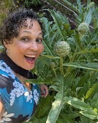 wildcarrot #artichoke #summer #garden #kurtwilkinsongardendesign