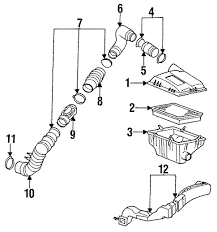 Buy air mass sensor 2816422060 hyundai with delivery. Air Inlet For 1994 Hyundai Scoupe Delray Hyundai Parts