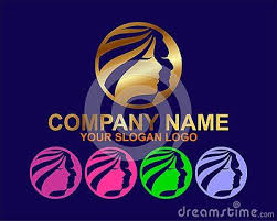 Design Profile Illustration Creative L Amour Elegant Young Portrait Shape Fashion Black Silhouette Attractive Beaut Logo Concept Man Logo Spa Logo