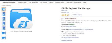 Es file explorer file manager. How To Install Es File Explorer For Firestick Fire Tv Techowns