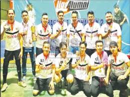 Alumni Sekolah Sains Sultan Haji Ahmad Shah Pekan Anjur Kejohanan Futsal Bola Jaring Alumni Gps Bestari
