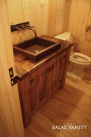 We love how vanities can complete a bathroom space. Reclaimed Wood Furniture Vanities Hd Threshing