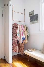A Nook A Makeover And Some Beautiful Paint Sfgirlbybay Exposed Closet Small Spaces Home Decor