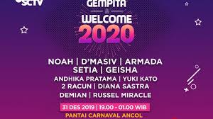 Tvbersama juga menyajikan jadwal live streaming sepak bola terlengkap dan uptodate setiap harinya, supaya kalian tidak ketinggalan jadwal main team kesayangan kalian! Live Streaming Sctv Gempita 2020 Konser Tahun Baru Bersama Noah Dan Artis Lainnya Showbiz Liputan6 Com