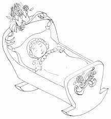 Click here for pdf format. 6 Pics Of Sleeping Baby Coloring Pages Baby Sleeping Beauty Coloring Home