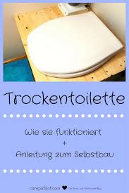 Trockentoilette Im Wohnmobil Campingklo Ohne Chemie Campofant Trockentoilette Camping Klo Campingtoilette