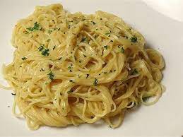 One Pot Creamy Garlic Angel Hair Pasta Recipe Angel Hair Pasta Recipes Angel Hair Pasta Easy Pasta Recipes