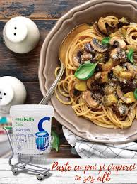 Retetele de paste sunt intotdeauna binevenite in preparea pranzului sau cinei. Paste Cu Pui È™i Ciuperci In Sos Alb Annabella