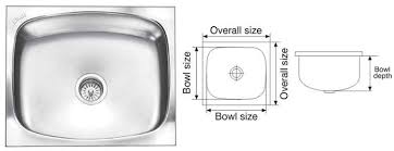 Free design service, kitchen remodel, cabinet customization Buy Nirali Glister Satin Finish Kitchen Sink Size 585x485 Mm Online At Best Price On Moglix