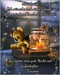 Ich Wunsche Dir Einen Ruhigen Harmonischen Abend Mit Etwas Zeit Zum Entspannen Und Fur Spater Eine Gute Nacht Gute Nacht Gute Nacht Wunsche Gute Nacht Bilder