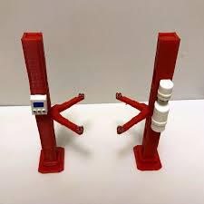 2 Post Hydraulic Car Lift 1 24 1 18 Diorama Garage Scale Accessory For Diecast Hydraulic Cars Hydraulic Car Lift Garage Car Lift
