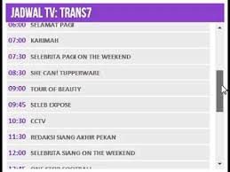 Trans 7 left telkom 4: Jadwal Tv Trans 7 12 Juli 2014 Youtube