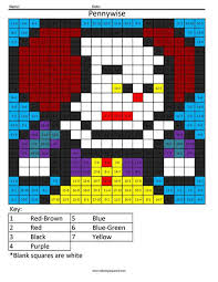 He is an ancient cosmic evil which preys upon the children of derry, maine, roughly every 27 years. Coloring Squared On Twitter Download Freddy Jason And Pennywise For A Creepy Halloween Coloring Page Https T Co N0rxmbhseu