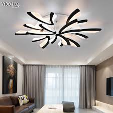 Acrylic Modern Led Ceiling Lights For Living Room Bedroom Dining Room Home Ceiling Lamp Lighting Light F Contemporary Ceiling Light Home Ceiling Ceiling Lights