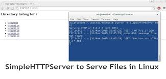 How To Use Python Simplehttpserver To Create Webserver Or Serve Files Instantly How To Use Python Directory Listing Python
