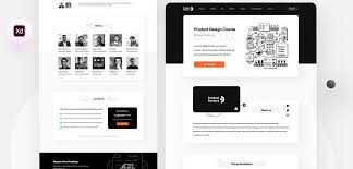 Product Design Course Adobe Xd Template In 2020 Design Course Website Design Courses Free Portfolio Template