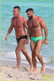 Luke Evans Boyfriend Fran Tomas Enjoy A Beach Day Together In Miami Photo  Lukesexiezpix Web Porn