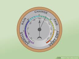How To Set A Barometer 12 Steps With Pictures Wikihow