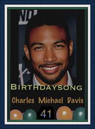 Happy birthday to american actor Charles Michael Davis