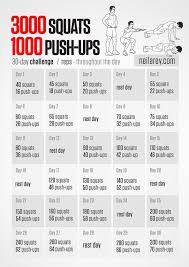3000 Squats And 1000 Push Ups 30 Day Challenge On Day 19