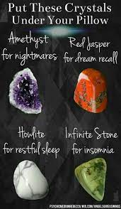 Crystals To Put Under Your Pillow Crystal Healing Stones Crystals Reiki Healing Crystals