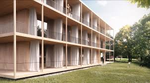 Pin By Shalom Choong On 12 Wooden Building Architecture Building Design Architecture Details Facade Architecture