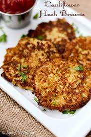 Cauliflower Hash Browns Recipe Guilt Free Hash Brown Recipe Low Carb Hash Brown Healthy Kids Snac Hashbrown Recipes Cauliflower Hash Brown Recipe Recipes