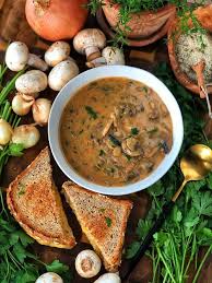 Main Dish Recipes Hungarian Mushroom Soup 1 Onion Chopped 1 Lb Mushrooms Sliced 2 Cups Vegetable Bro Hungarian Mushroom Soup Whole Food Recipes Soup And Salad