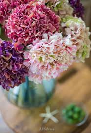 掬涵 拉维布兰魔幻绣球花仿真花高档绢花假花装饰摆件桌面地面 artificial hydrangeas artificial flowers floral bouquets