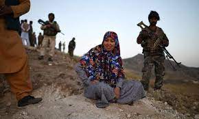 The taliban have been extremely exclusive in restricting women's access to public spaces, where a woman is only allowed outside with a male companion from the family. 8bxdx96nsuynom