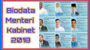 Kali ini finansialku akan membahas beritanya. Biodata Menteri Kabinet 2018 Youtube
