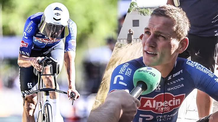 Plan van Mathieu van der Poel en Alpecin-Premier Tech rendeert niet  volledig: "Waren enkele mannetjes te snel kwijt" | Sporza