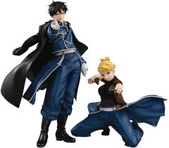 Amazon.com: Megahouse Precious G.E.M. Fullmetal Alchemist Roy Mustang & Riza  Hawkeye : Toys & Games