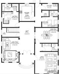 خرائط الفيلا 6 غرف نوم أبعاد المسكن 15 45م عرضx18 95م عمق سكن ha 04 model house plan two story house design my house plans