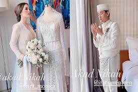 © copyright (c) 2016 tempo.co foto. Desainer Baju Pengantin Ifan Seventeen Dan Citra Monica Sama Seperti Atta Aurel