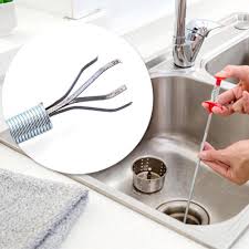 Try an enzyme drain cleaner such as earth enzymes drain opener or biokleen drain gel. Cod 24 4 Inch Spring Pipe Dredging Tools Drain Snake Drain Cleaner Sticks Clog Remover Cleaning Tools Household For Kitchen Sink Shopee Philippines