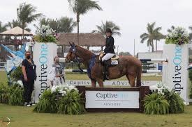 Jessica rae springsteen is an american equestrian. Jessica Springsteen And Volage Du Val Henry Reign Supreme In The 37 000 Captiveone Advisors 1 50m Classic Csi4 Equnews International