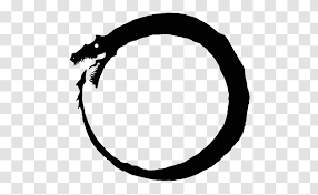 Maybe you would like to learn more about one of these? Ouroboros Symbol Jormungandr Image Clip Art Black And White Transparent Png