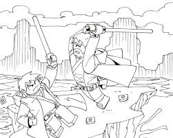 Lego Coloring Pages