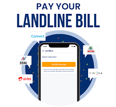 Landline bill payment services |pay online Landline phone bill through  kuberjee