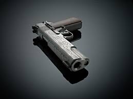 You are checking for incorrect installation of parts, unusual finish. Damascus Steel 1911 Pistols Custom Made By Cabot Guns
