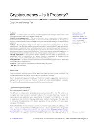It is perfectly legal to purchase and trade bitcoin in canada. Https Www Emerald Com Insight Content Doi 10 1108 Joic 09 2020 0027 Full Pdf Title Cryptocurrency Is It Property