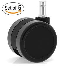 Katu Bb6506 23 Office Chair Caster Wheels Rubber Pu Large Caster Chairs Roller Chair Office Chair Casters