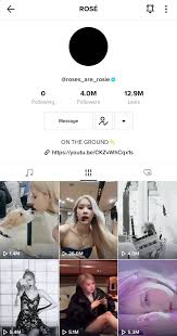 Rosé (@roses_are_rosie) on tiktok | 226.3m likes. Team Rose S Tweet Rose Has Surpassed 4m Followers On Tiktok Rose ë¡œì œ Blackpink Trendsmap