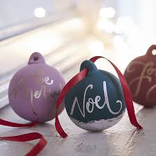 Download How To Make Calligraphy Ceramic Baubles Hobbycraft Blog Hobbies And Crafts Christmas Calligraphy Handmade Christmas Decorations PSD Mockup Templates