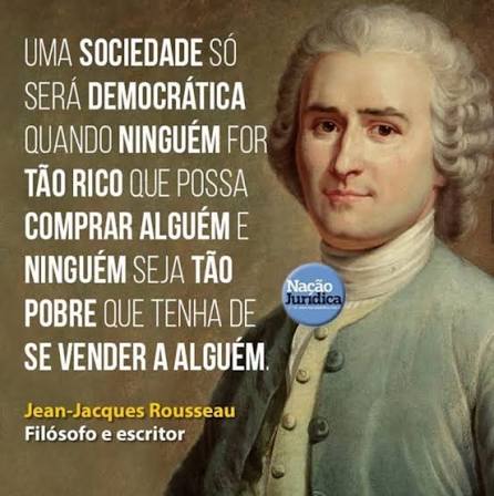Brilhante frase do filósofo Jean-Jacques Rousseau. 👏👏 Marque seus amigos abaixo.