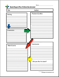 Book Report Templates Middle School Books Book Report Book Report Templates